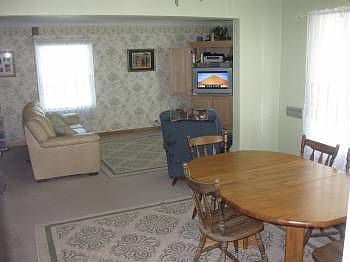 Formal Dining room, looking into the living room