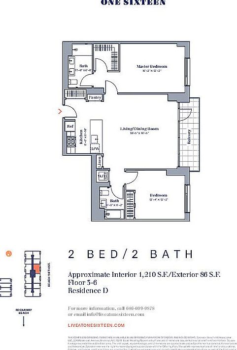 2nd image of 133 116th Bch Unit 5D