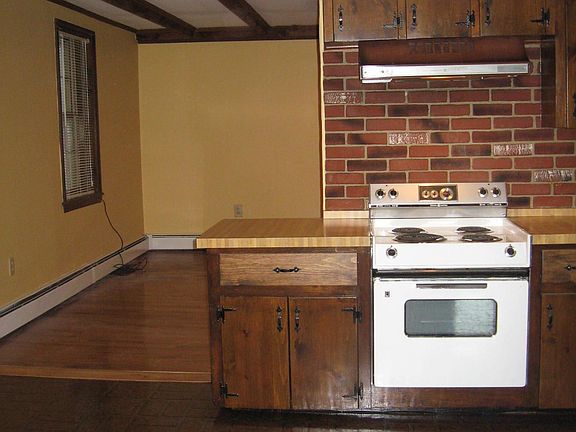 Kitchen into the living room.