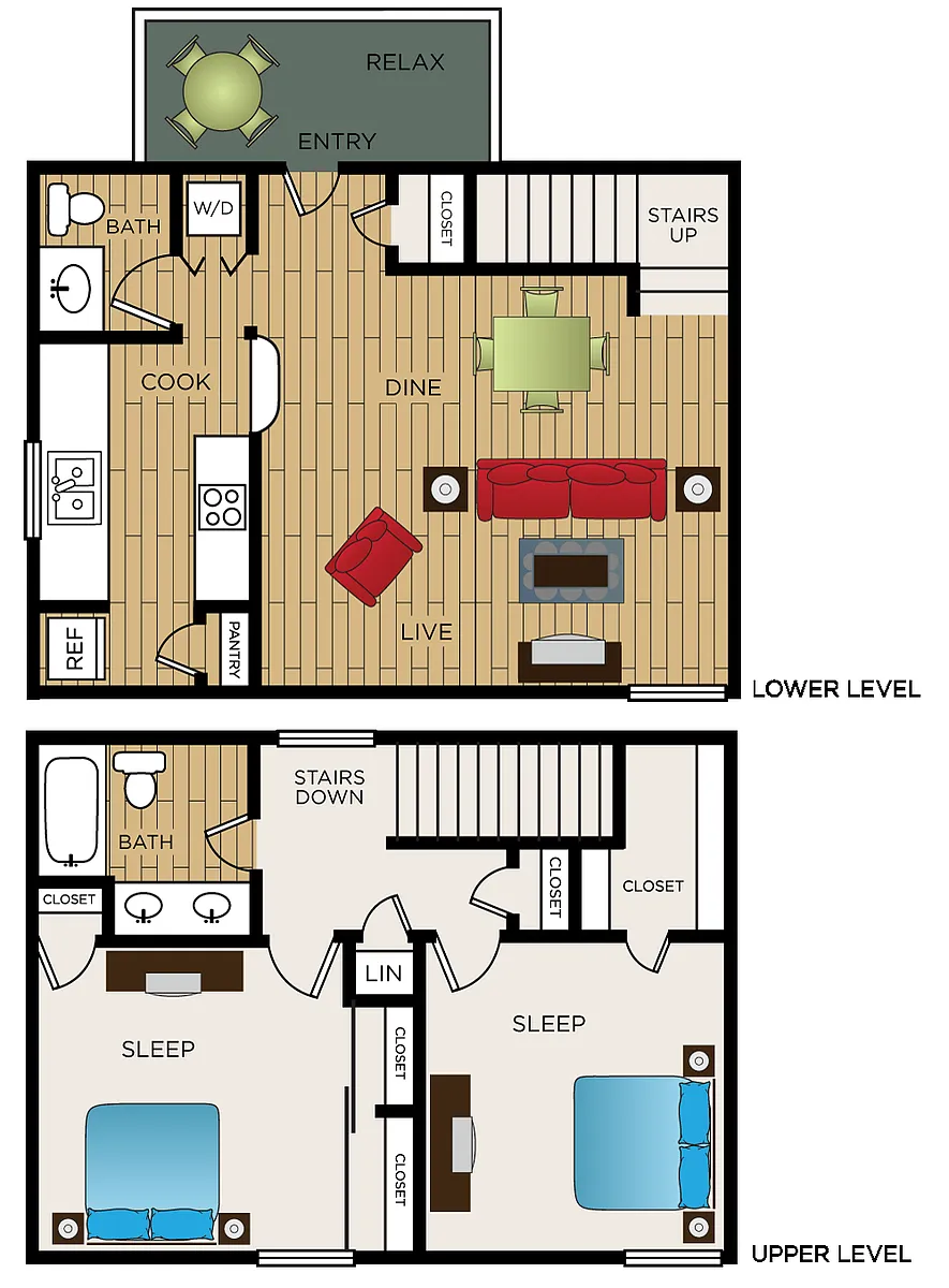 Floor plan TH2