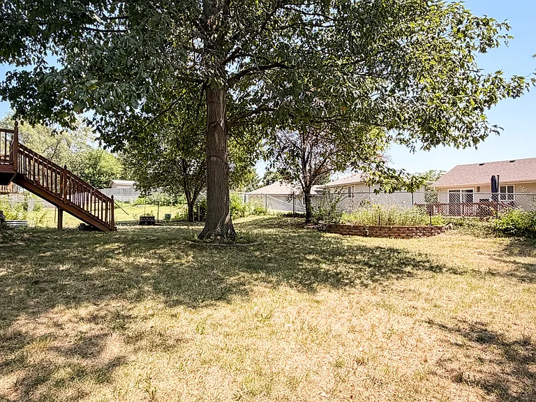 Fully Fenced Back Yard