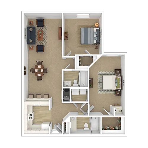 Floor plan B3