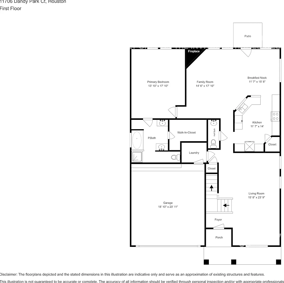 11706 Dandy Park Ct Houston, TX 77047 — Photo 2