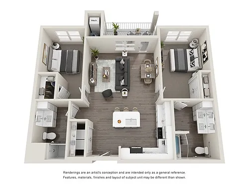 Floor plan B3A