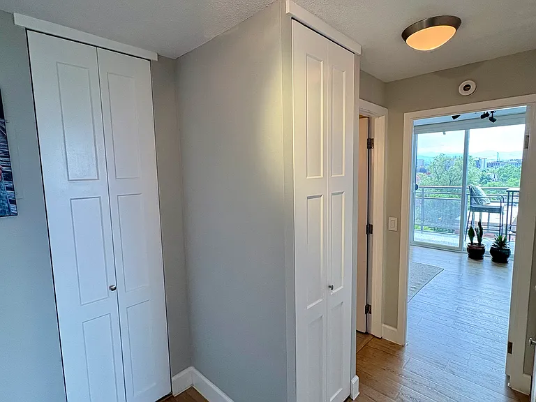 Storage and linen closet