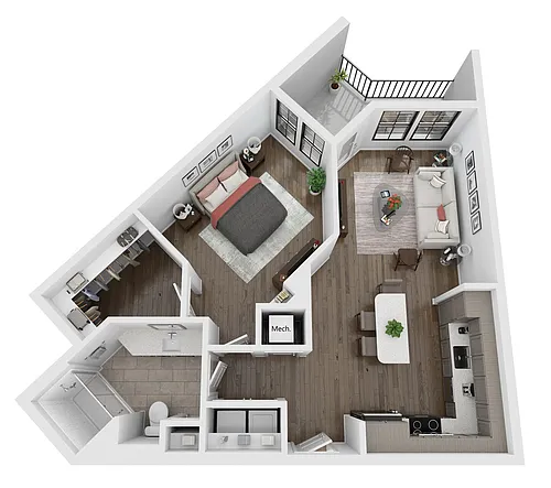 Floor plan Pelican