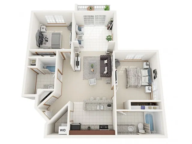 Floor plan Floor Plan D