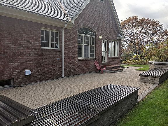Back yard patio