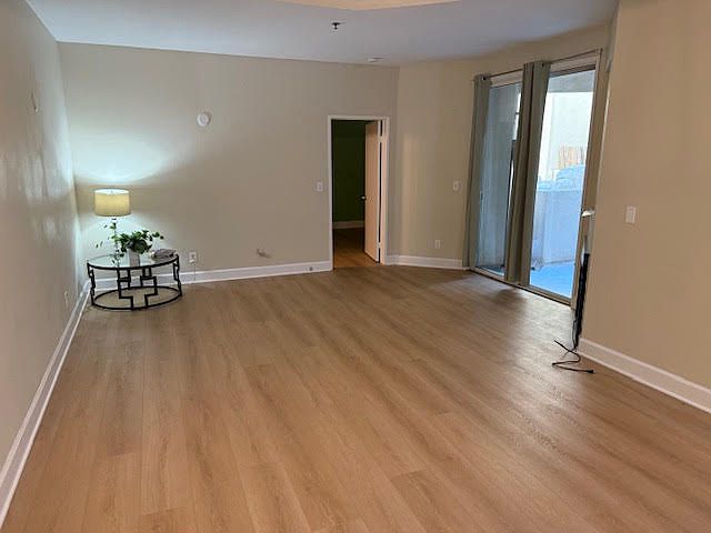 Living Room with patio door