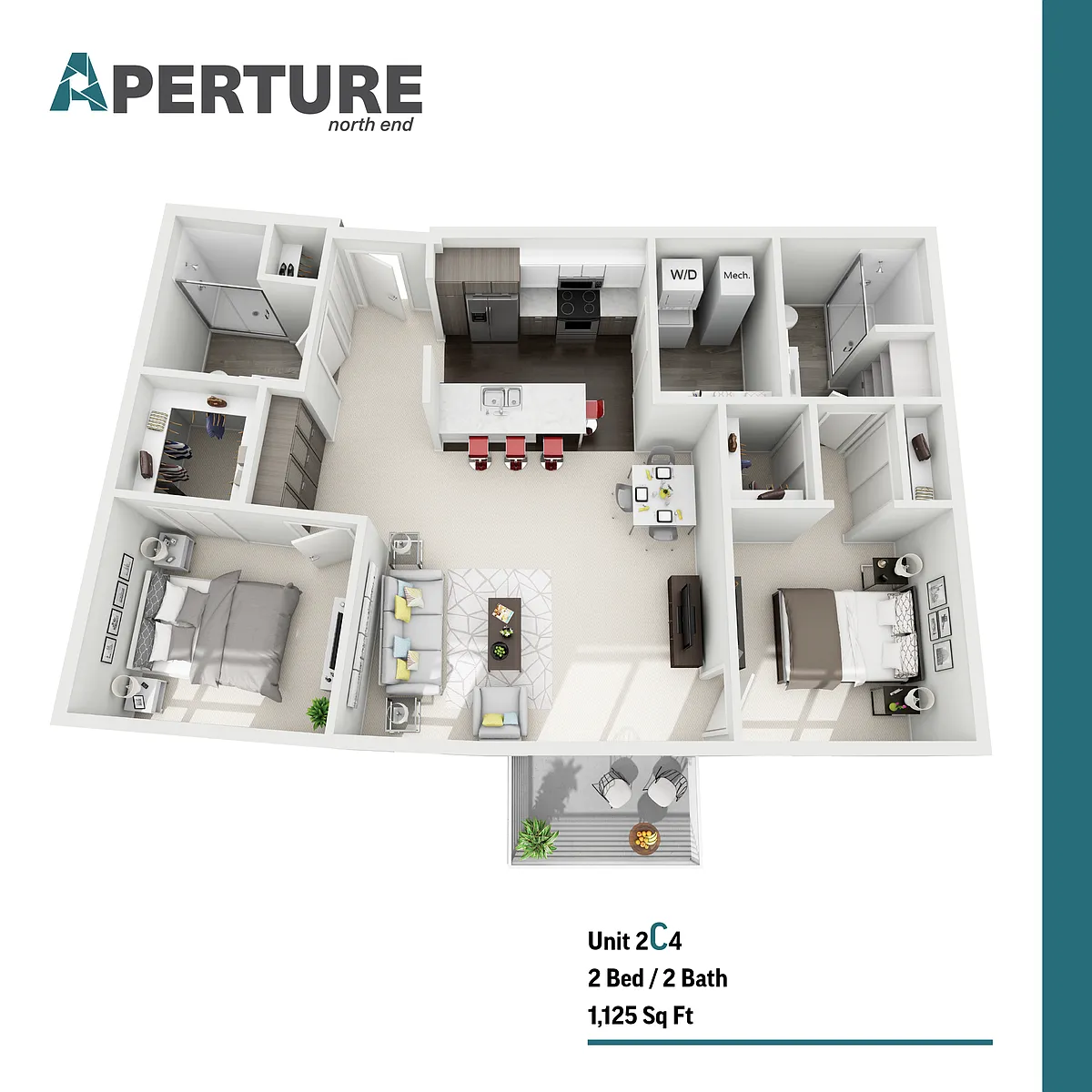 Floor plan 2C4
