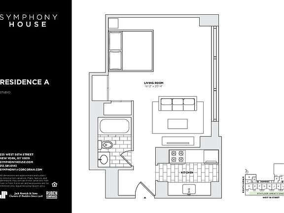 2nd image of 235 W 56th St APT 42A