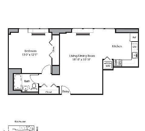 2nd image of 229 Chrystie St APT 1417