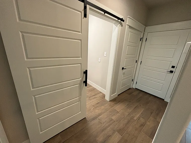 Master, Laundry, Extra Closet Hallway