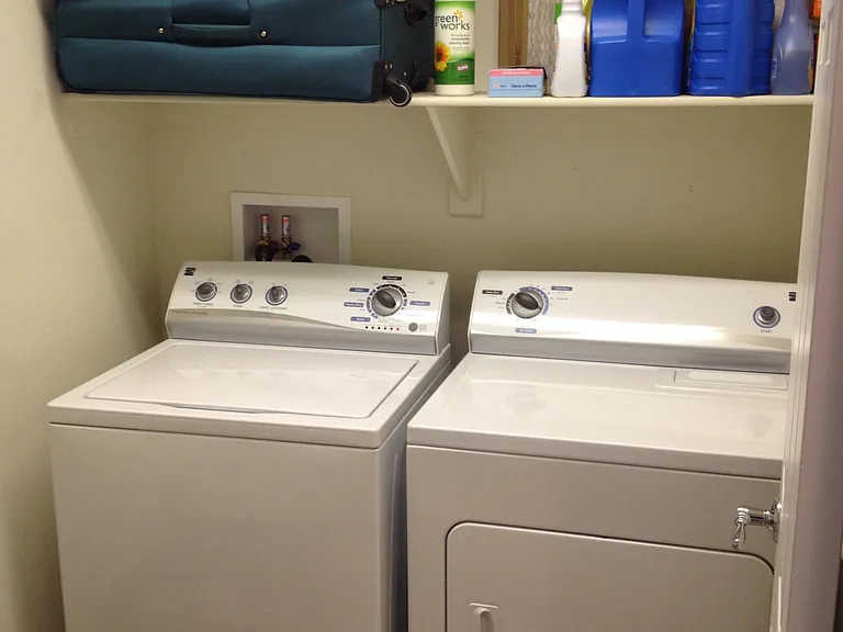 Utility room (upstairs next to master bath)