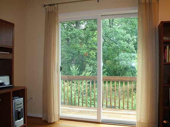 living room to back deck