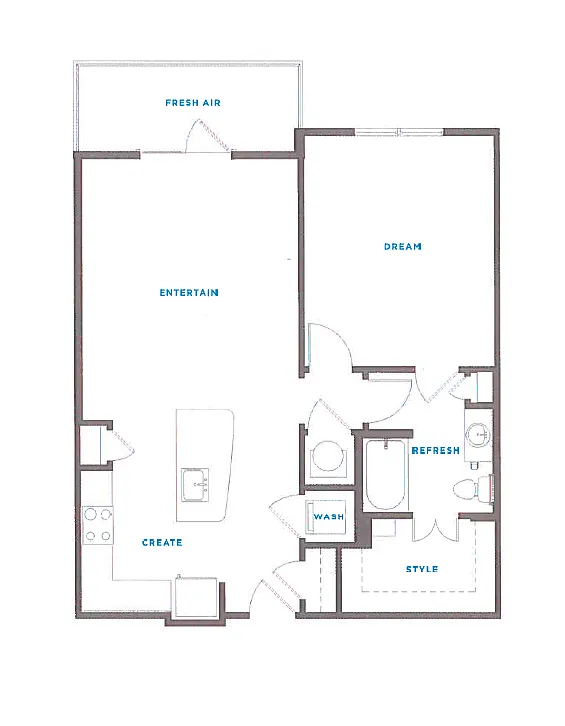 Floor plan A1