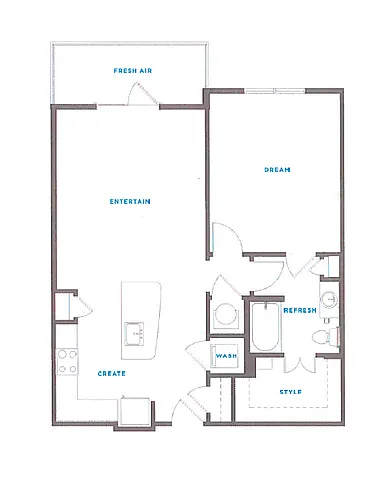 Floor plan A1