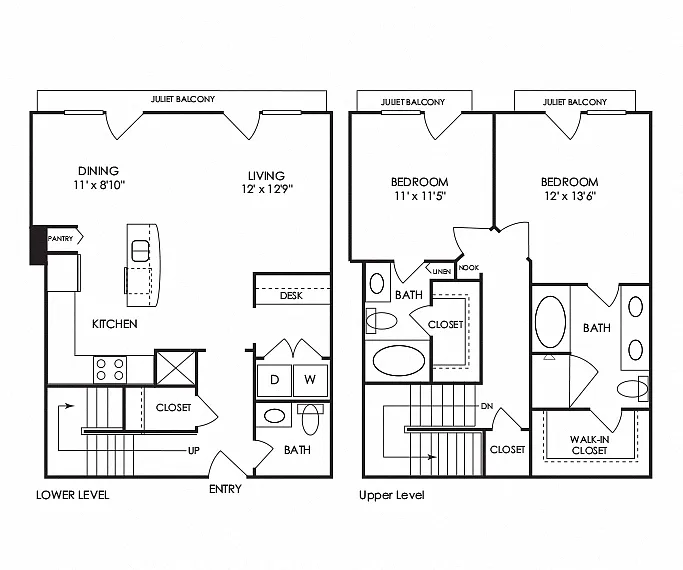 Floor plan B12 to B14