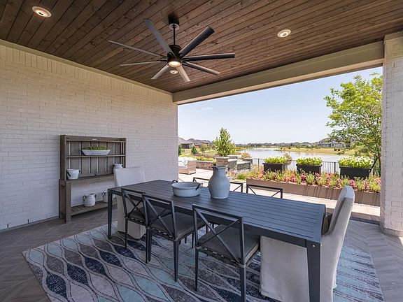 Representative Only Cross Creek Ranch 65 Model Burton Covered Patio