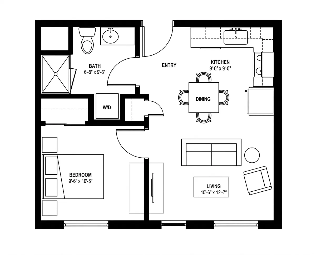 Floor plan Power House 1C