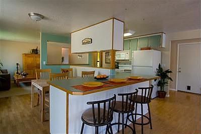 Bar seating and Dining room