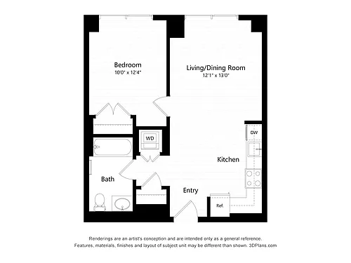 Floor plan Continuum 57_A5