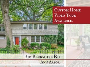 810 Berkshire Rd, Ann Arbor, MI 48104