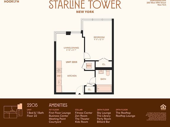 2nd image of 250 W 49th St #12205