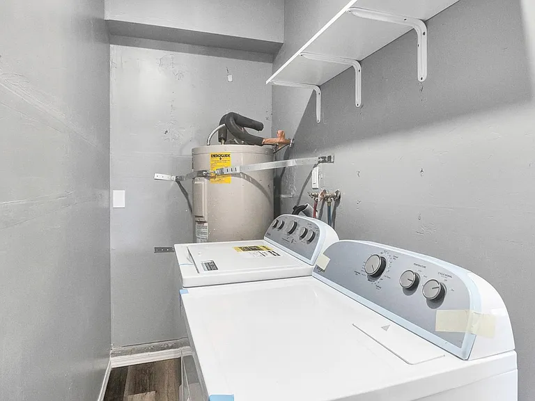 Laundry included