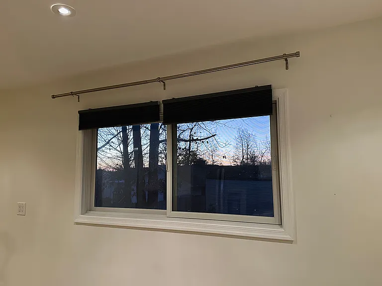 The kitchen window features a beautiful view of the sunrise in the mornings!