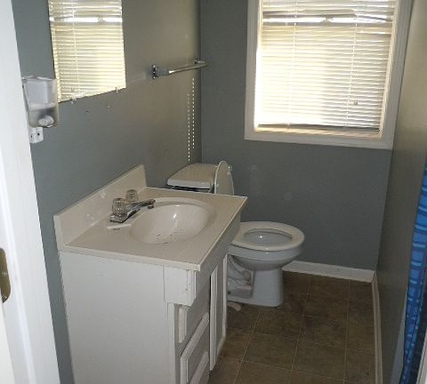 Newer bath area
