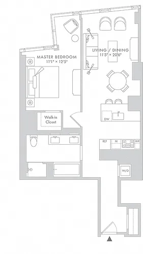 Floor plan Waterline 1: A4a