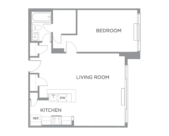 Floor plan A1A