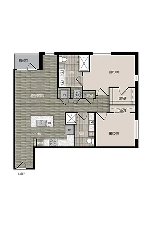Floor plan B8