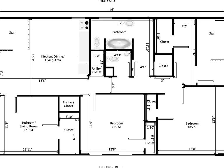 Flexible, spacious layout with lots of storage.