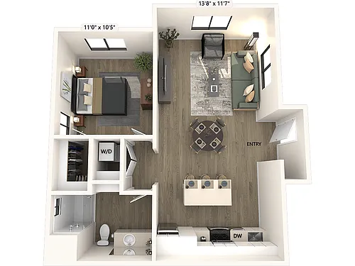 Floor plan ADU 1