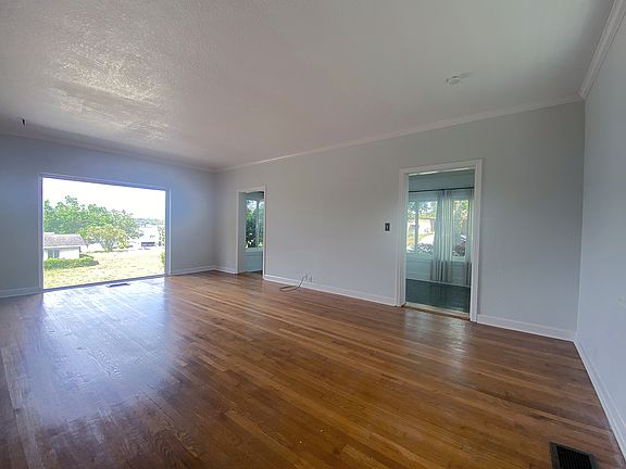 Large living room with picture window