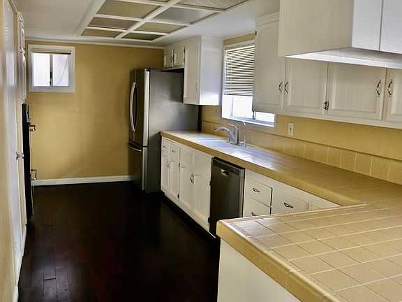 Refrigerator included.