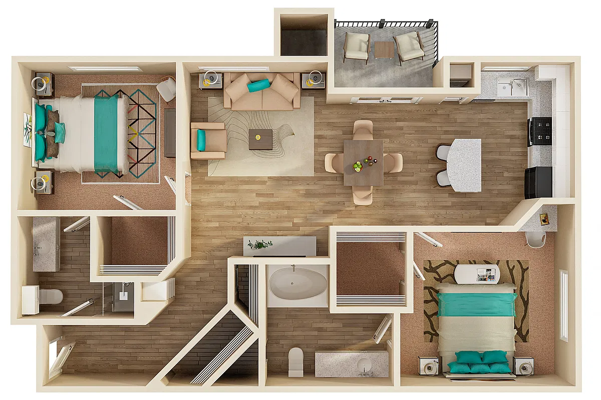 Floor plan B2 McMillan