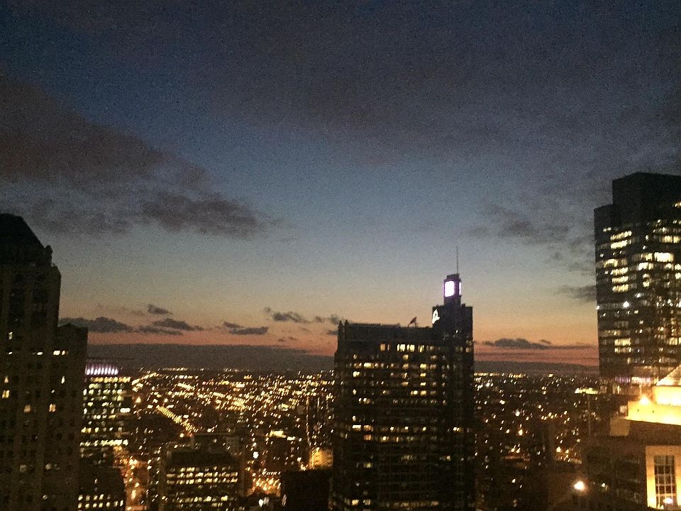 Rooftop view