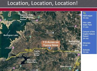 221 Yucca Adjoining Lot Dr, Burnet, TX 78611