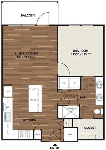 Floor plan A2- The Hillsborough