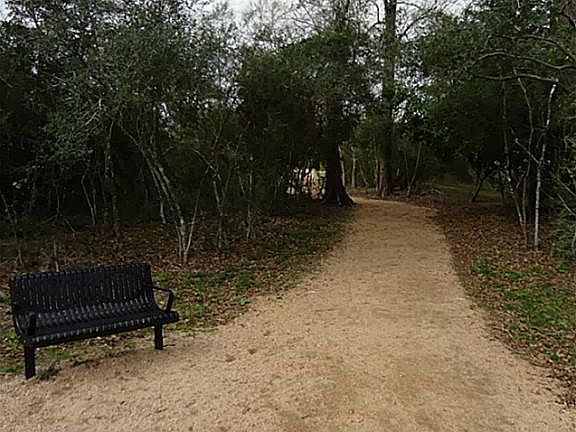 Nature trails at the end of the cul-de-sac.