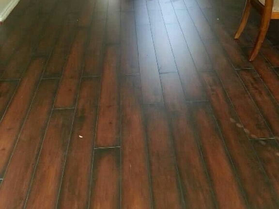 New flooring on 1st floor
