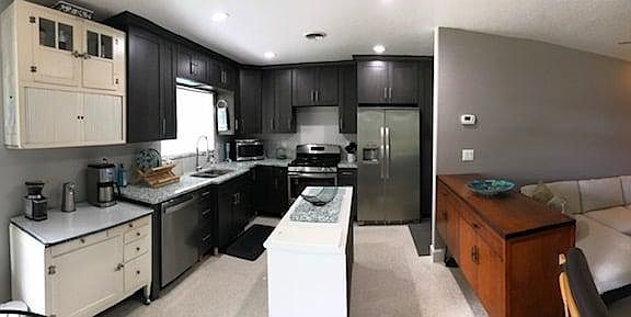 Funky, Functional and Fabulous MCM kitchen
