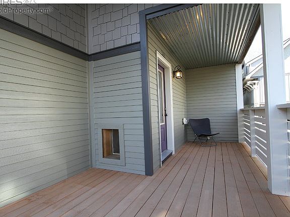 large covered deck