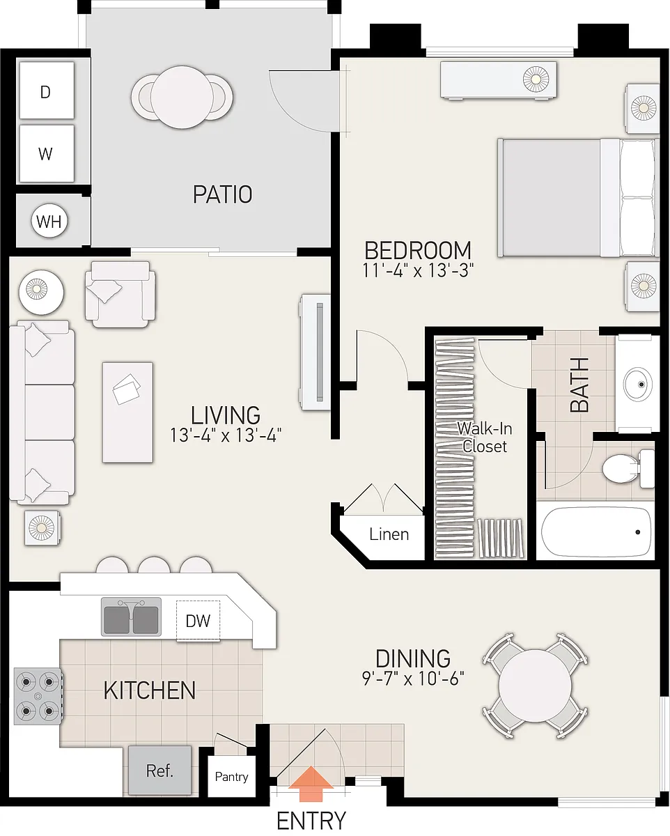 Floor plan C Plan 1