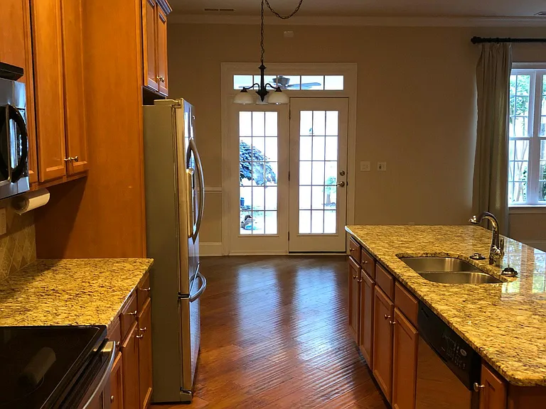 Kitchen looking to Courtyard