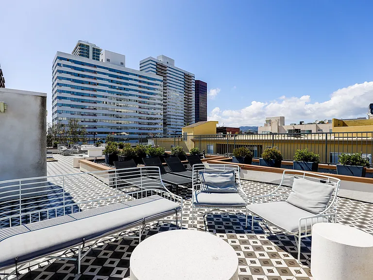 Rooftop Terrace with Seating Area