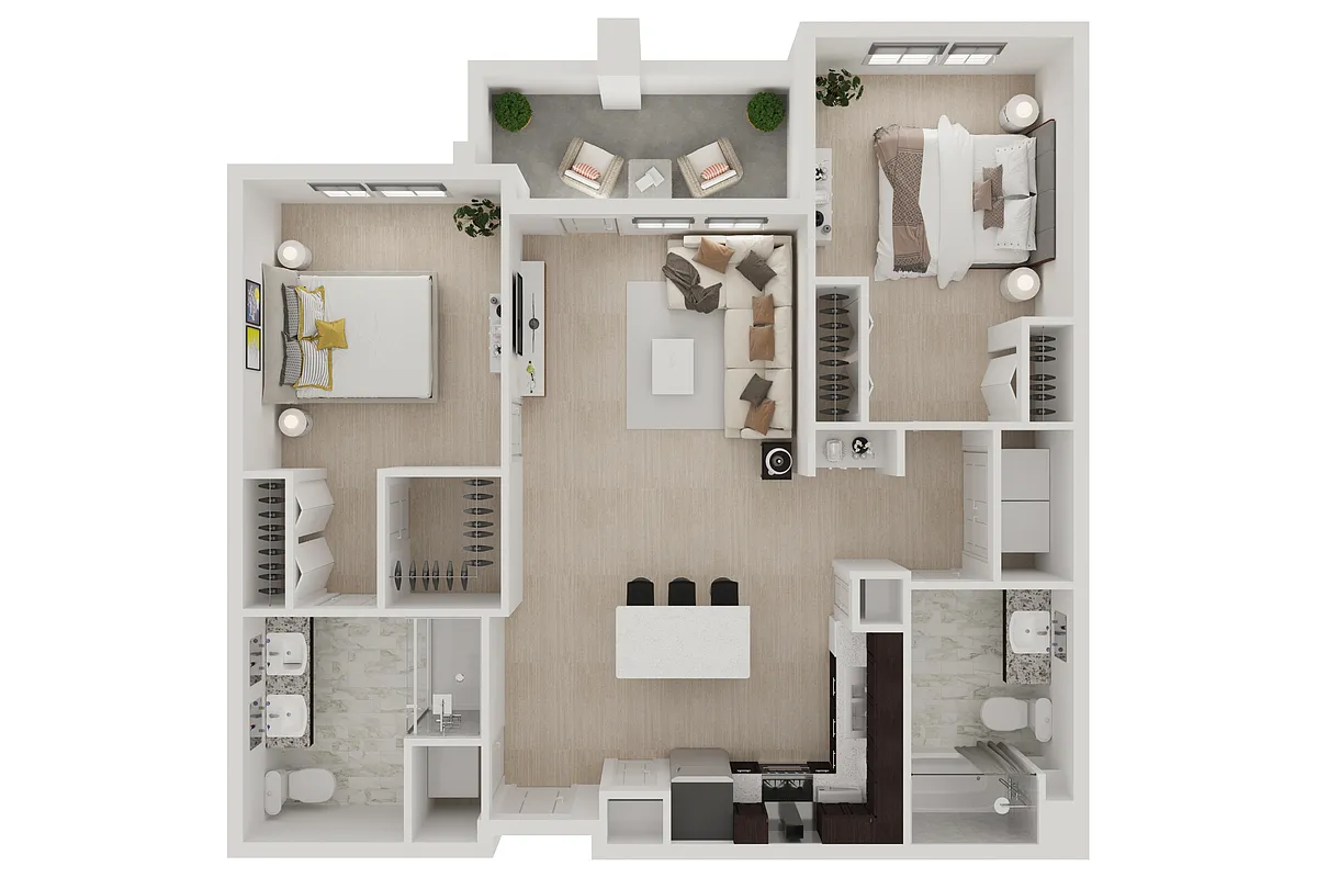 Floor plan B1